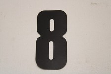 OLD MID SCHOOL BMX NUMBER PLATE STICKER DECAL - 3" - STOCK A - 15