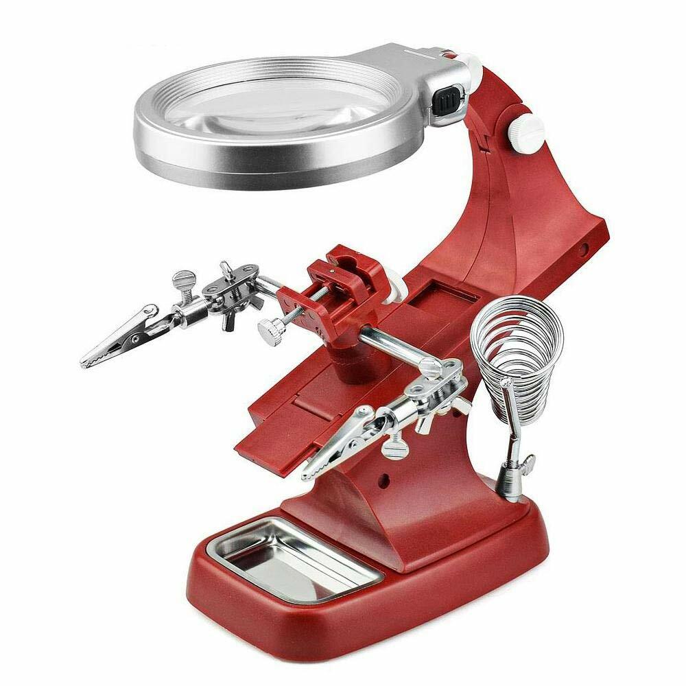 Unterstützende Dritte-Hand-Basis Mit Querverriegelungspinzette Zum Löten Und Zur Schmuckherstellung Lötpinzette Mit Basis