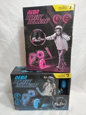Neon Street Rollers Shoe Skates Set Of 2 1 Pink 1 Blue In Original Boxes