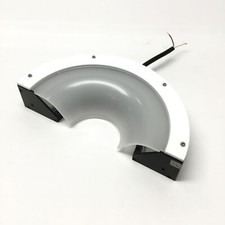 OPT Machine Vision OPT-RIC18045-IP-W LED Half Right Light, White, Ø180mm, 24VDC