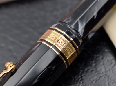 OMAS Old style (1992) Paragon Extra Gray Pearl Celluloid Fountain