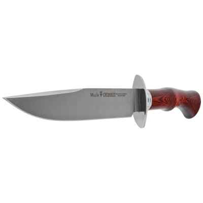 Muela Cherokee-19R Red Pakka Wood Knife, Satin X50CrMoV15 | eBay