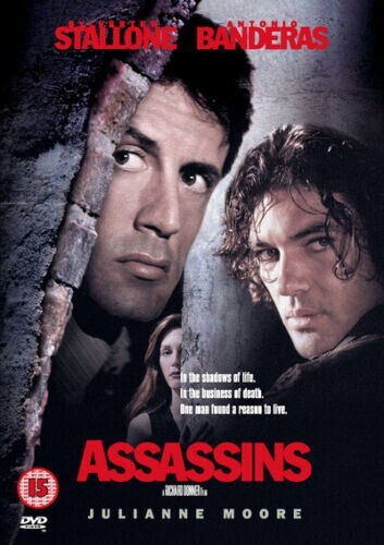 Assassins DVD Sylvester Stallone Antonio Banderas Julianne Moore - Picture 1 of 1
