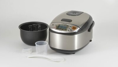 Zojirushi NS-LHC05 Micom Rice Cooker & Warmer, Stainless Dark