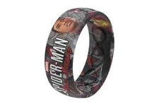 Marvel Groove Life "Spider-Man Miles Morales" Silicone Ring Size 9