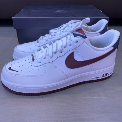 nike air force 1 07 lv8 night maroon