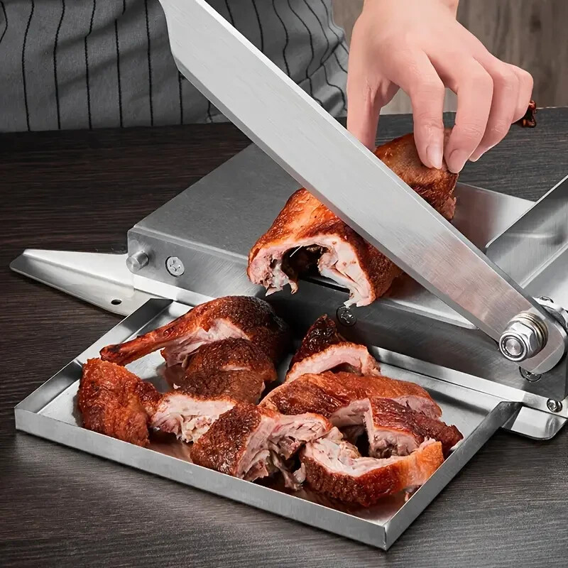 1pc, Manual Ribs Chopper, Meat Slicer, Bone Cutting Knife, Meat Cutting