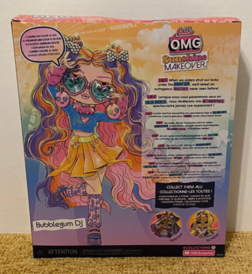 L.O.L. Surprise! OMG Sunshine Color Change - Bubblegum DJ Fashion