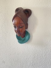 Achatit Wandmaske Frau