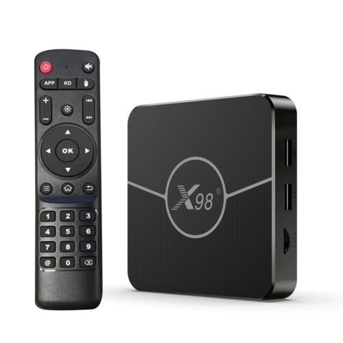 Smart TV BOX X98 Plus Android11.0 AllwinnerH313 Lettore multimediale WIFI quad-core T4H9 - Foto 1 di 39