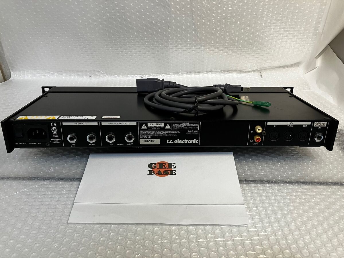 t.c. electronic G-Force Multi-Effects Processor Rack Mount t.c. electronic G-Force Multi-Effects Processor Rack Mount