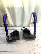 Quickie Zippie Pediatric Kid Wheelchair Footrests foot rest purple