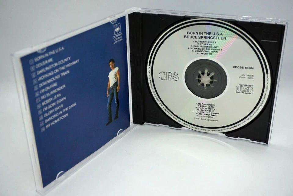 Bruce Springsteen : Born In The USA  (Japan  1984 Press) CD Album - HTF - Image 3 of 4