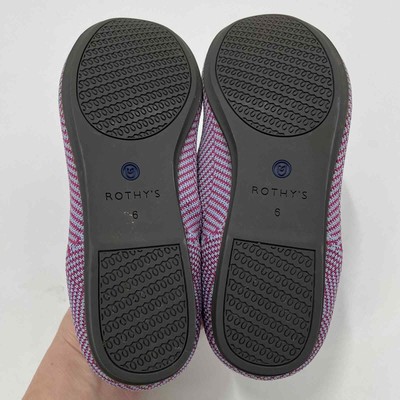 Rothy\'s The Loafer shoes in the Amethyst Metallic Herringbone color. Size 8 Rothy main image 3