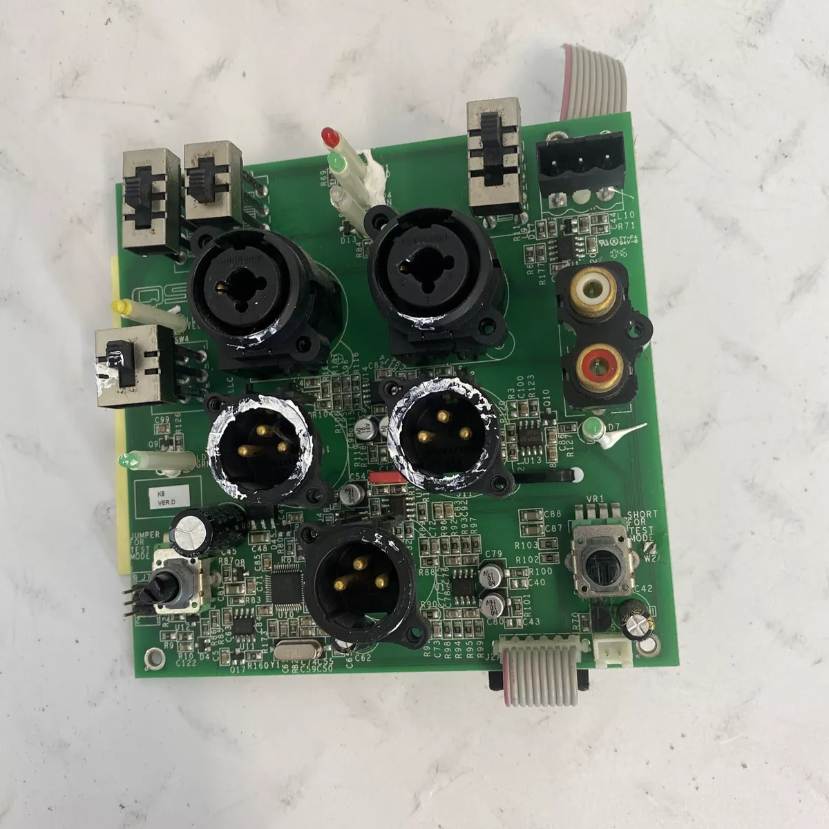 QSC K12 k10 k8 Pre Amp Board FOR PARTS NOT WORKING