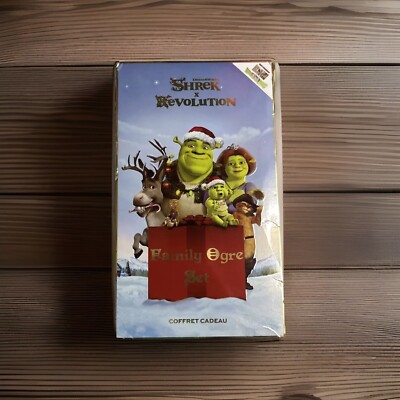 Revolution x Shrek Holiday Family Ogre Set Eyeshadows, Lip Gloss, Headband NEW