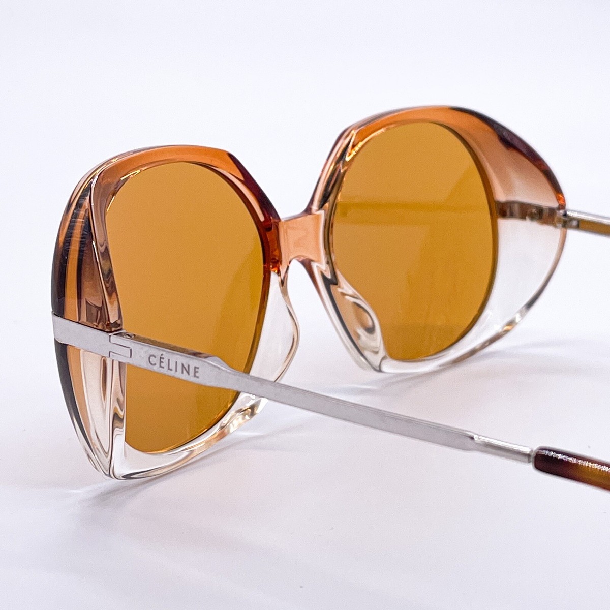 NEW CELINE SUNGLASSES CL40036U 50E METAL ROUND WOMEN EYEWEAR  display picture 3