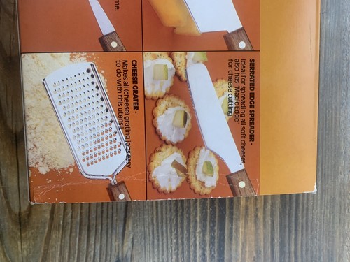 Vintage Old Homestead Kitchen Set Cheese Gadgets Lifetime Cutlery Japan NEW 7pc - Picture 4 of 7