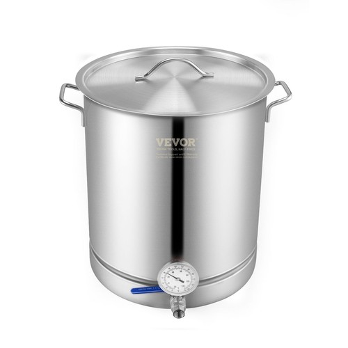 VEVOR Cuve Fermentation Bière Inox 60,6L Kit de Brassage avec Accessoires Maison - Imagen 10 de 12
