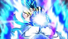 Anime dragon ball super saiyan gogeta son goku vegeta Stitched Gaming Mat Desk