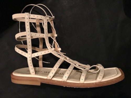 stuart weitzman women's kora lace up gladiator sandals