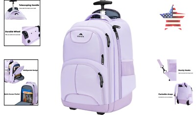 25l travel backpack Almond Oak: 25L + 5L Expandable Travel Backpack