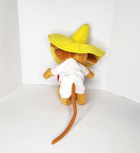 Vintage 14" Plush SPEEDY GONZALES Mouse Stuffed Animal - Picture 2 of 4