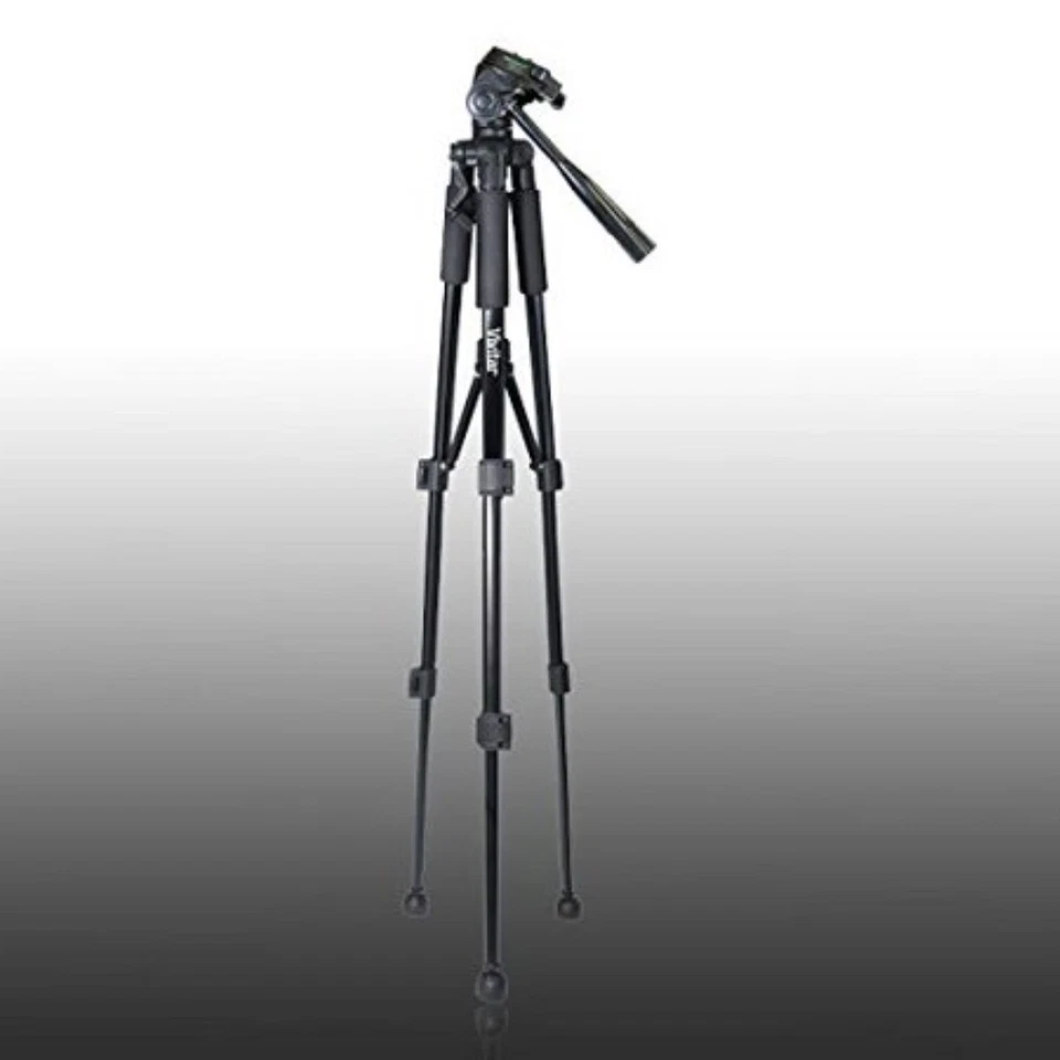 Vivitar 62" Tripod High Quality 8lb Capacity 3-Way Fluid Pan Head Quick Release - Image 4 of 4