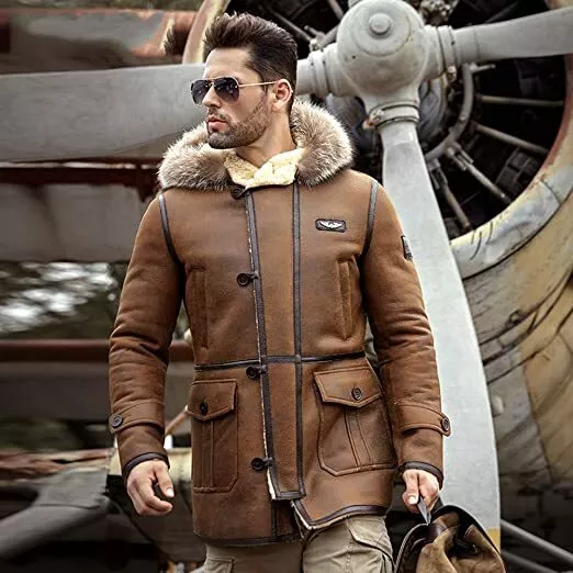 Raf shearling hotsell jacket