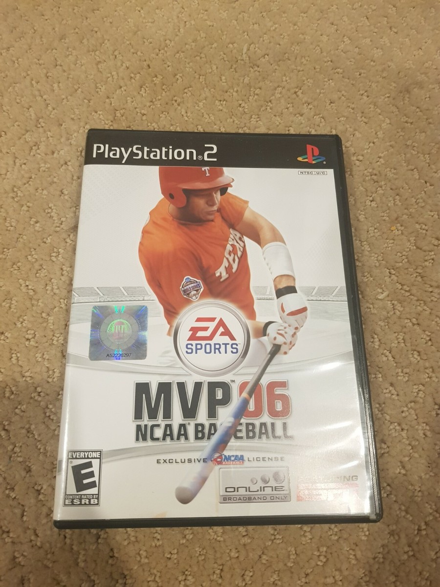 MVP 06 NCAA Baseball (Sony PlayStation 2, 2006) PS2 CIB