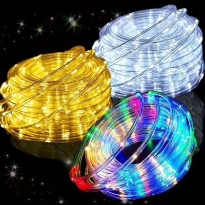Chaîne lumineuse 100 led lumières de Noël à énergie solaire extérieure... - Photo 1/4