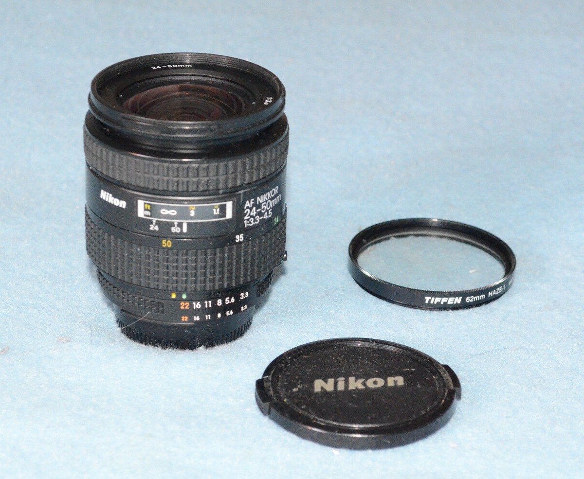 Nikon - AF Nikkor 24-50mm f3.3-4.5 Lens - Near Mint! | eBay Nikon - AF Nikkor 24-50mm f3.3-4.5 Lens - Near Mint! | eBay
