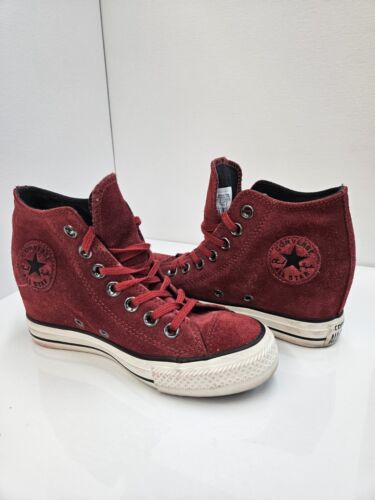 Converse Chuck Taylor Lux Wedge Mid Red