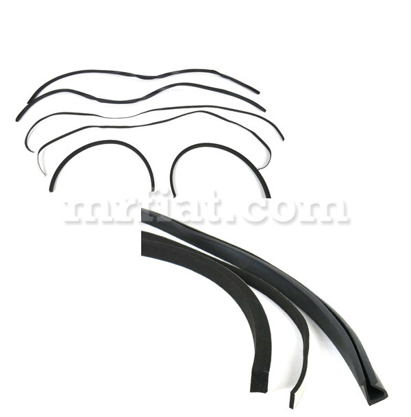 Maserati 3500 GT Series 1st Vent Window Rubber Gasket Set New
