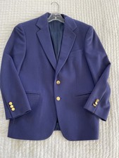 Cloth By Ermenegildo Sena Purple Wool Single Breasted Jacket Women Size 46/us10