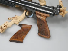 CUSTOM MADE WALNUT GRIPS FIT CROSMAN 377 2240 2250 2300 2400 1700 1701p CO2 PCP