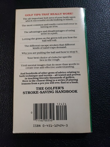 GOLFER'S STROKE SAVING Handbook-pbk-Shankland/Lupo-1979-Signet - Imagen 3 de 8