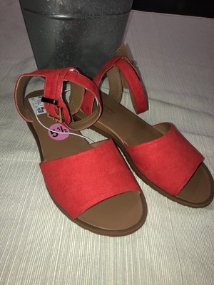 kenneth cole red sandals