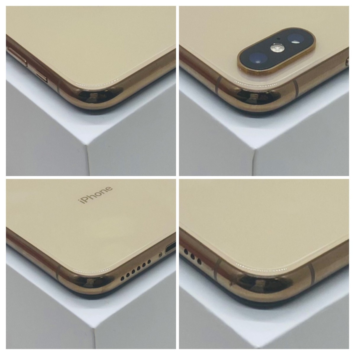 iPhone Xs 64 GB Gold Unlocked SIM free Battery 100% Apple 