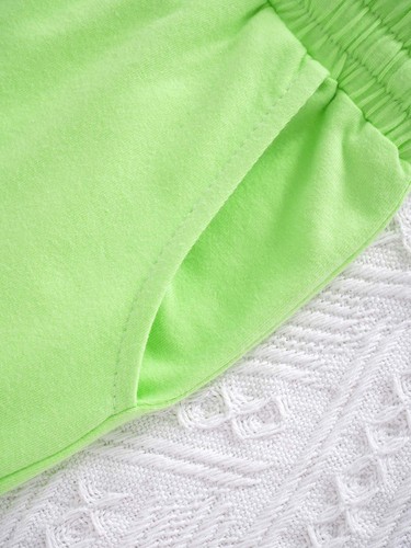 Schmetterling Druck Crop Top Weste und Leggings Sport Kleidung Set für Mädchen - Bild 47 von 54