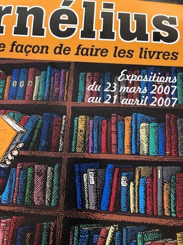 R. CRUMB - CORNELIUS 2007 EXHIBITION POSTER - FRANCE 2007 SIGNED BY CRUMB - Picture 2 of 5