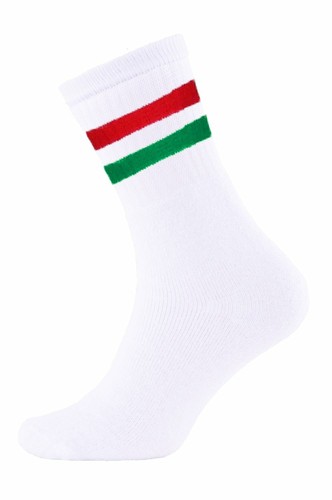 Men Sports 5 Pack Tennis Socks White Cotton Size 6-11 - Picture 2 of 11