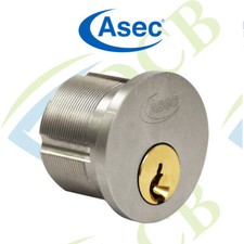 ASEC Vital 6 Pin Screw In Cylinder Door Lock Keyed Differently Separately