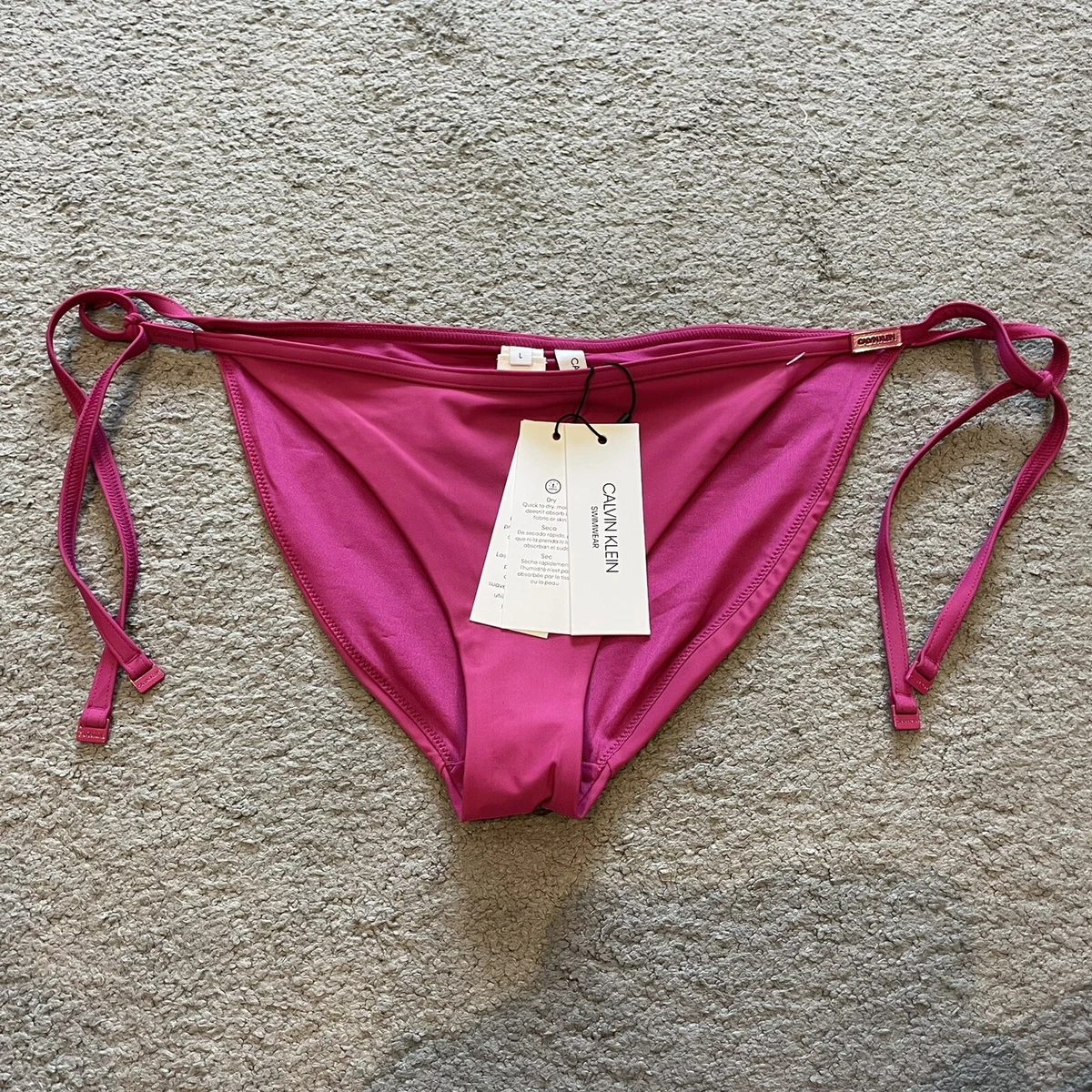 Calvin klein cheap pink bikini bottoms