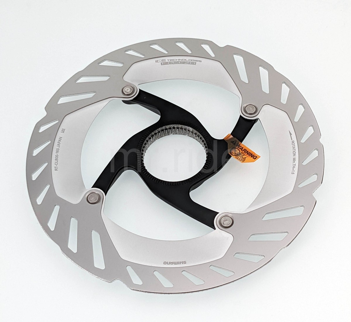 Shimano GRX RT-CL800 Center Lock Disc Brake Rotor 160/140mm, ICE