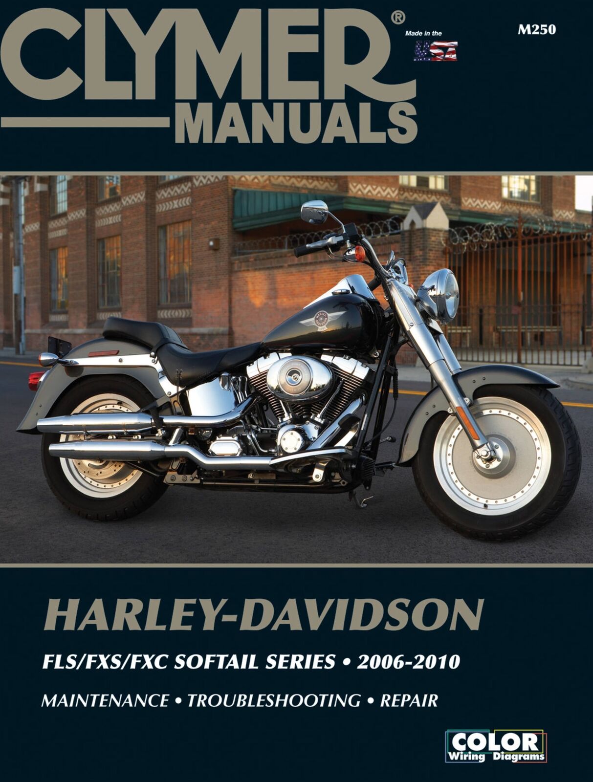 Harley Davidson FLS FXS FXC Softail 2006-2010  Shop Service Repair Manual Clymer