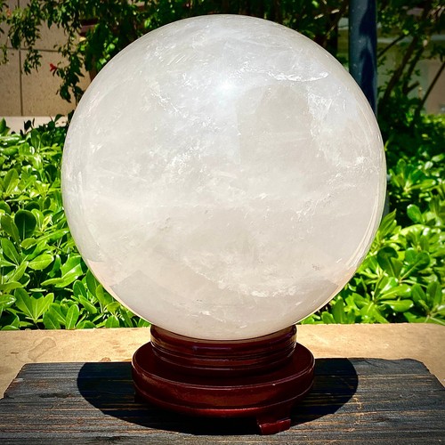 44.73LB Natural White Crystal Clear Quartz Crystal Sphere Ball Healing - 第 4/13 張圖片