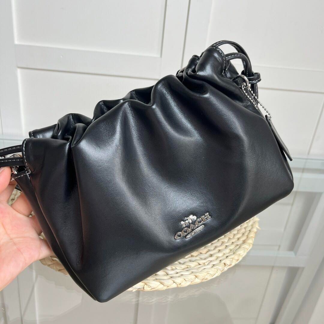 COACH Faye Drawstring Bag Black CT763 Outlet NEW | eBay COACH Faye Drawstring Bag Black CT763 Outlet NEW | eBay