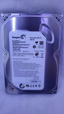 Seagate Barracuda 7200.12 ST500DM002 500 GB SATA ** geprüft ** SMART ok 2037h