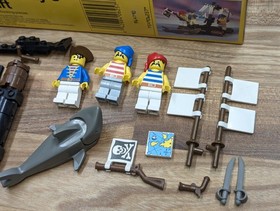 LEGO 6257 Castaway's Raft Original Packaging Box Box RARE Box Original Packaging Pirates Pirates